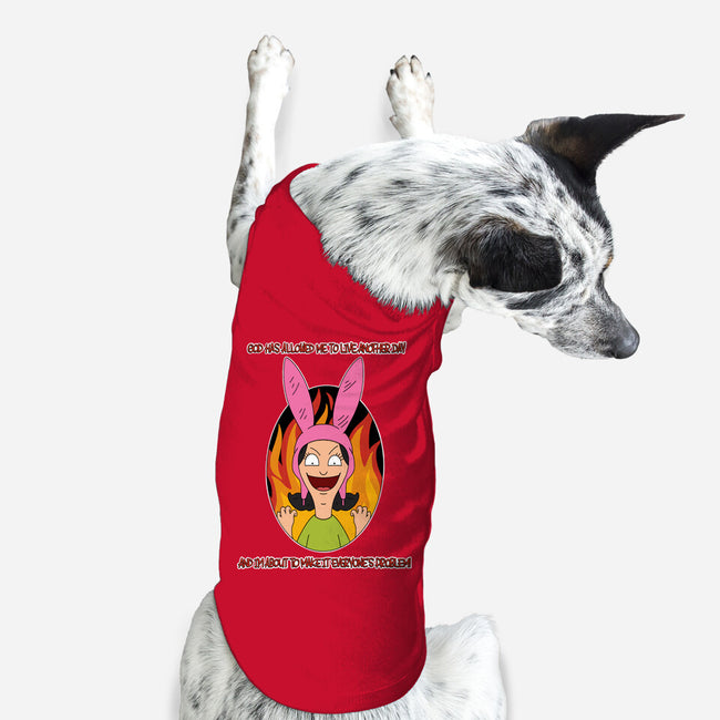 Louise Lives-Dog-Basic-Pet Tank-Alexhefe