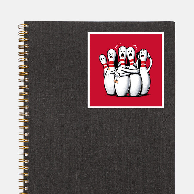 Panic At The Bowling Alley-None-Glossy-Sticker-GoshWow