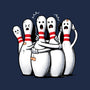 Panic At The Bowling Alley-Womens-Fitted-Tee-GoshWow