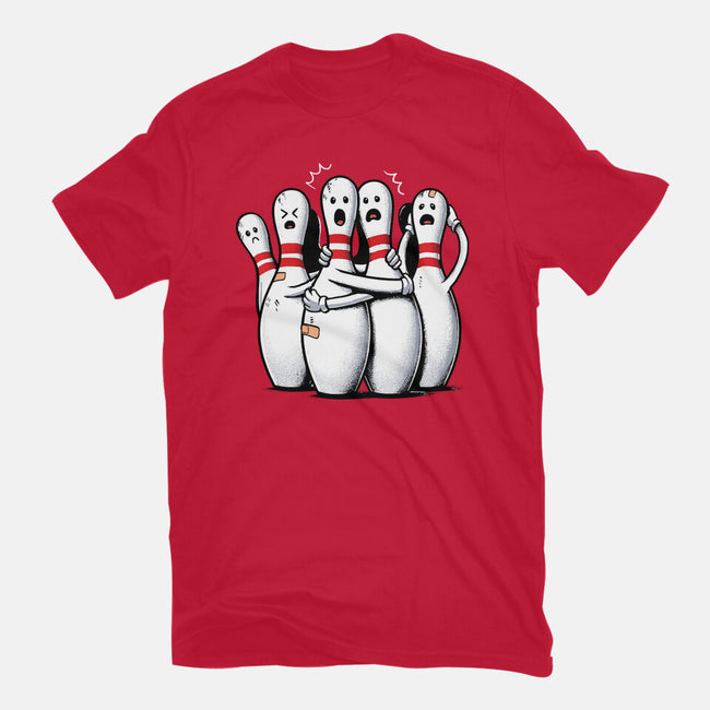 Panic At The Bowling Alley-Mens-Premium-Tee-GoshWow