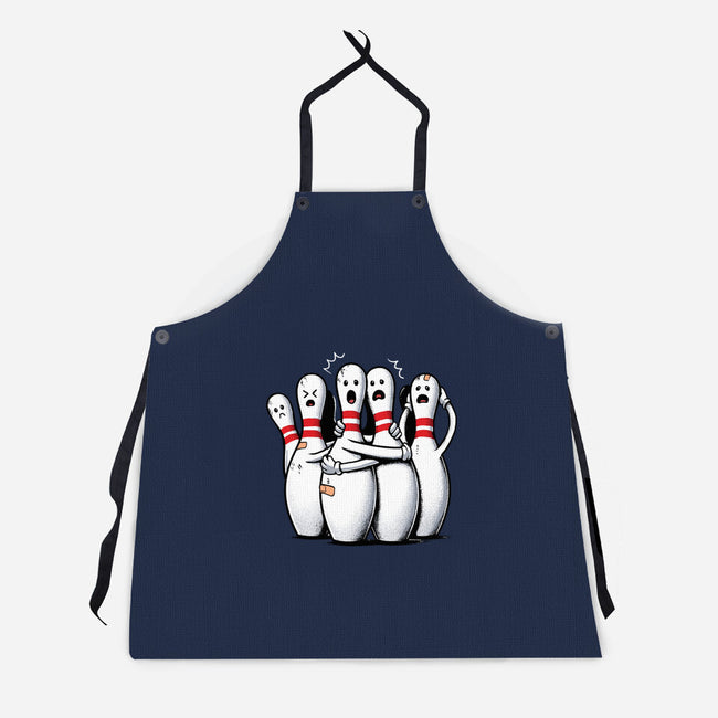 Panic At The Bowling Alley-Unisex-Kitchen-Apron-GoshWow