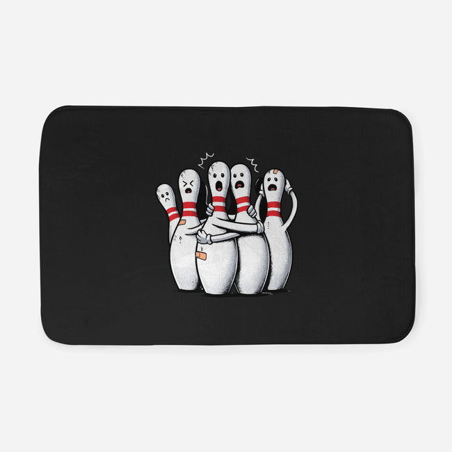 Panic At The Bowling Alley-None-Memory Foam-Bath Mat-GoshWow