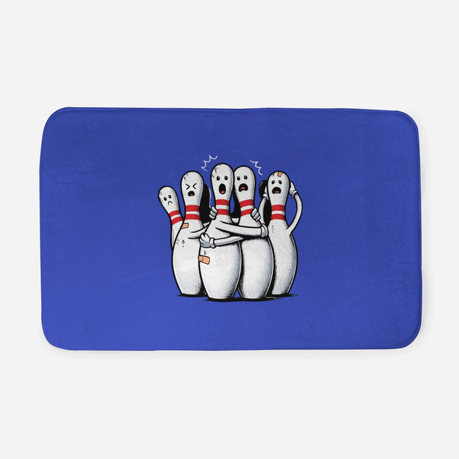 Panic At The Bowling Alley-None-Memory Foam-Bath Mat-GoshWow