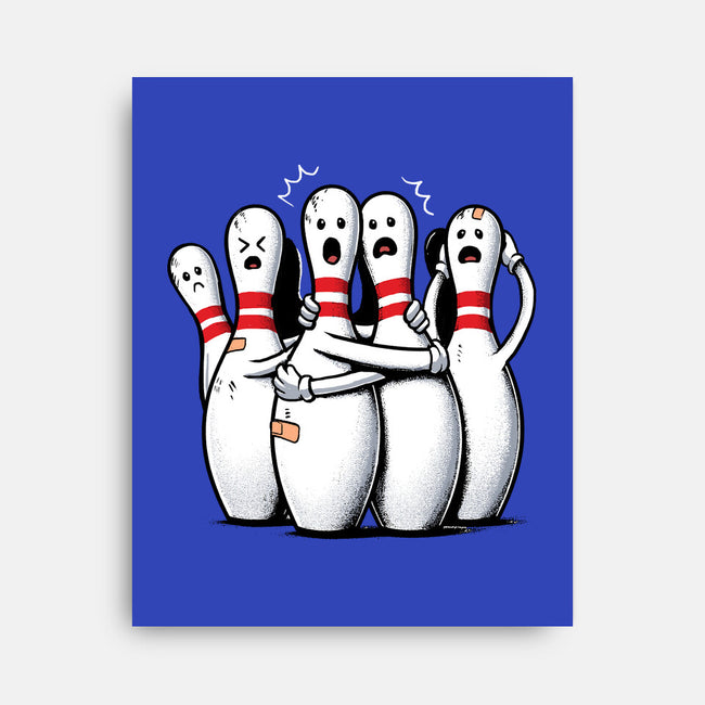 Panic At The Bowling Alley-None-Stretched-Canvas-GoshWow