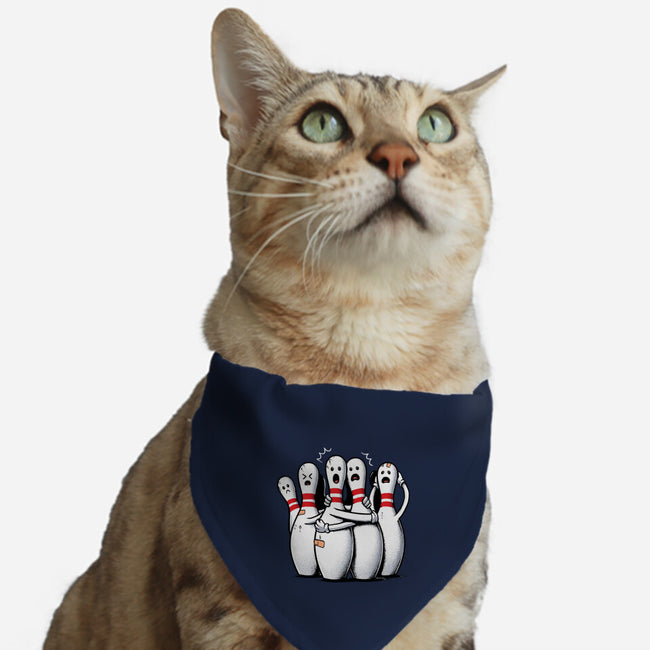 Panic At The Bowling Alley-Cat-Adjustable-Pet Collar-GoshWow