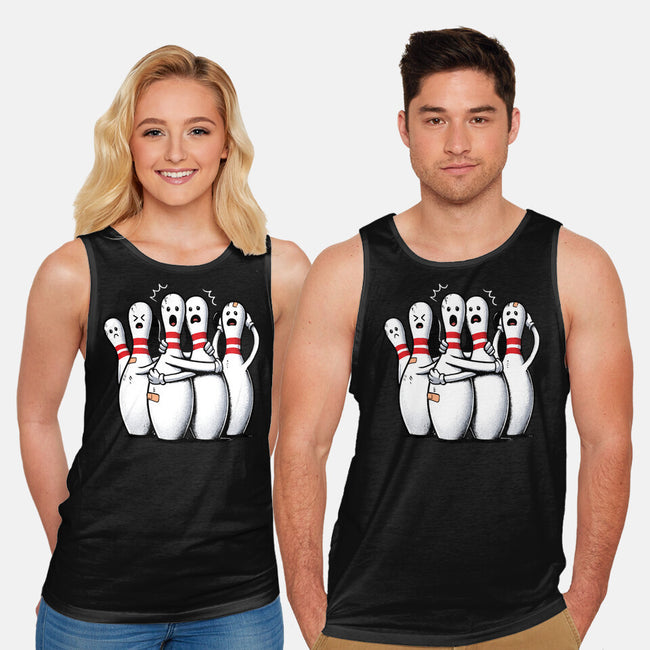 Panic At The Bowling Alley-Unisex-Basic-Tank-GoshWow