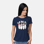 Panic At The Bowling Alley-Womens-Basic-Tee-GoshWow