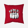 Panic At The Bowling Alley-None-Removable Cover-Throw Pillow-GoshWow