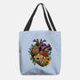 Bloomin Heart-None-Basic Tote-Bag-GoshWow