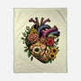 Bloomin Heart-None-Fleece-Blanket-GoshWow