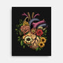 Bloomin Heart-None-Stretched-Canvas-GoshWow