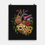 Bloomin Heart-None-Matte-Poster-GoshWow