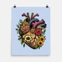 Bloomin Heart-None-Matte-Poster-GoshWow