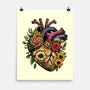 Bloomin Heart-None-Matte-Poster-GoshWow