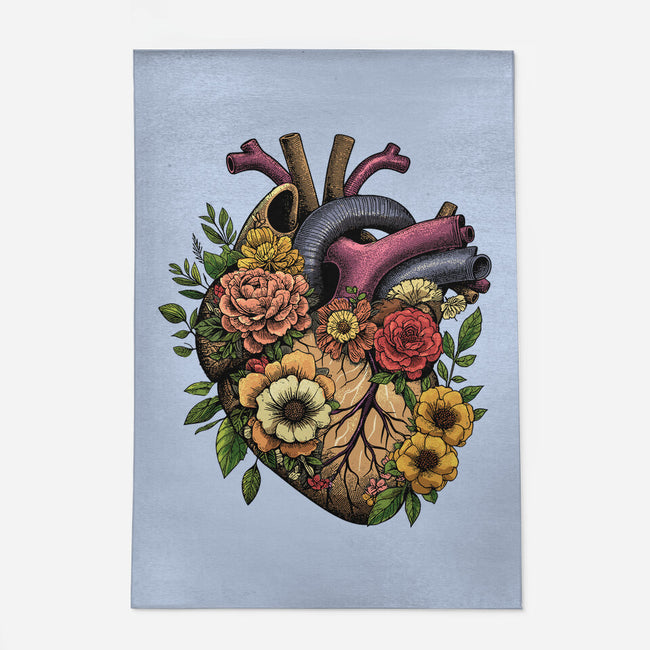 Bloomin Heart-None-Indoor-Rug-GoshWow