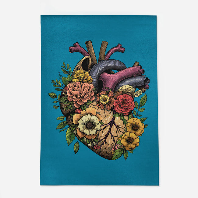 Bloomin Heart-None-Indoor-Rug-GoshWow