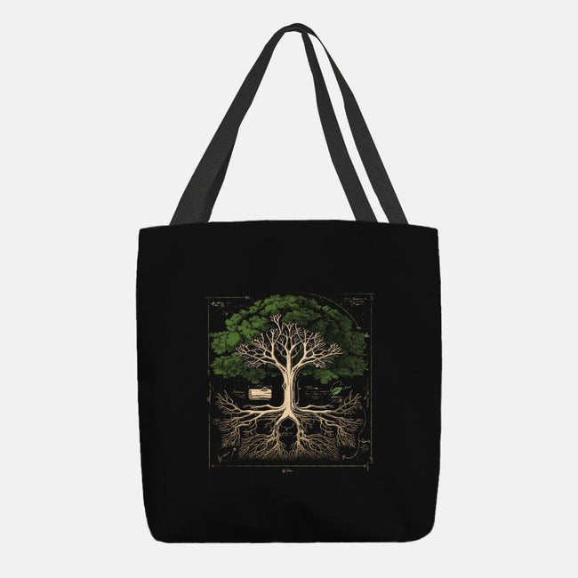 Tree Anatomy-None-Basic Tote-Bag-GoshWow