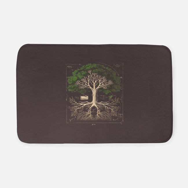 Tree Anatomy-None-Memory Foam-Bath Mat-GoshWow