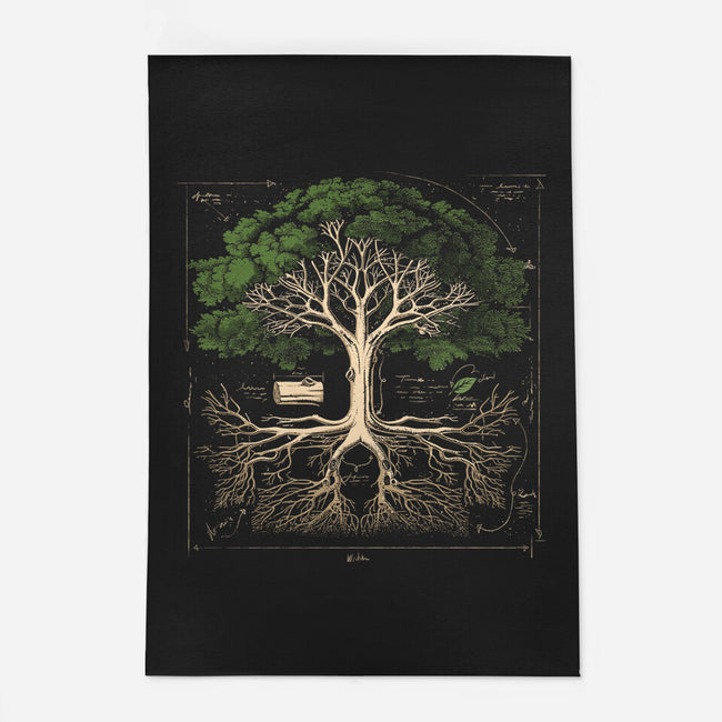 Tree Anatomy-None-Outdoor-Rug-GoshWow