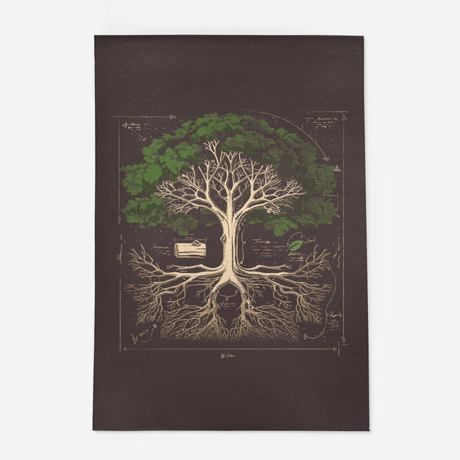 Tree Anatomy-None-Outdoor-Rug-GoshWow