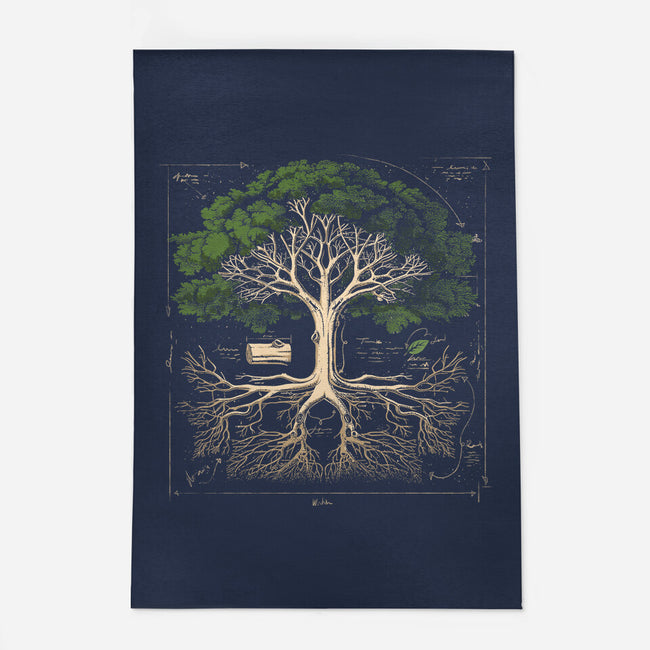 Tree Anatomy-None-Outdoor-Rug-GoshWow