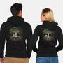 Tree Anatomy-Unisex-Zip-Up-Sweatshirt-GoshWow