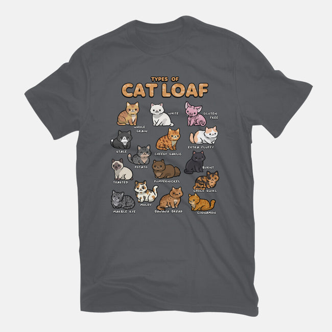 Types Of Cat Loaf-Womens-Fitted-Tee-Wowsome