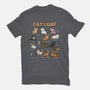 Types Of Cat Loaf-Unisex-Basic-Tee-Wowsome