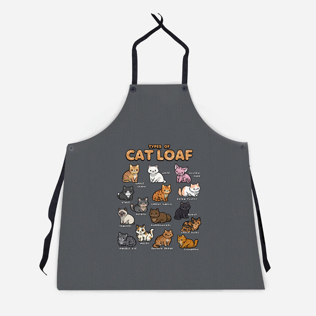 Types Of Cat Loaf-Unisex-Kitchen-Apron-Wowsome