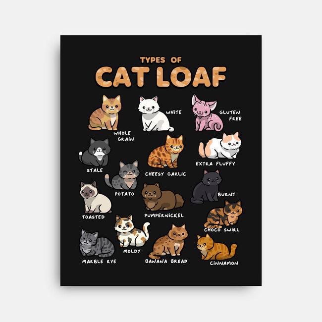 Types Of Cat Loaf-None-Stretched-Canvas-Wowsome