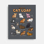 Types Of Cat Loaf-None-Stretched-Canvas-Wowsome