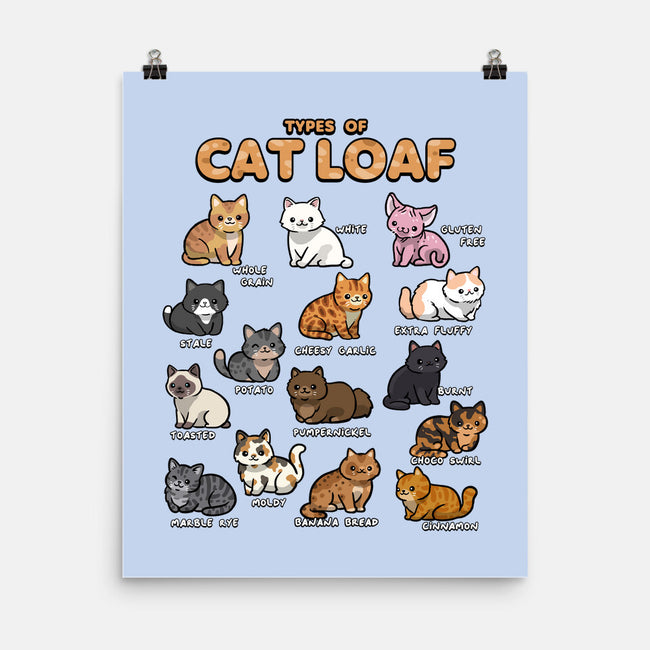 Types Of Cat Loaf-None-Matte-Poster-Wowsome