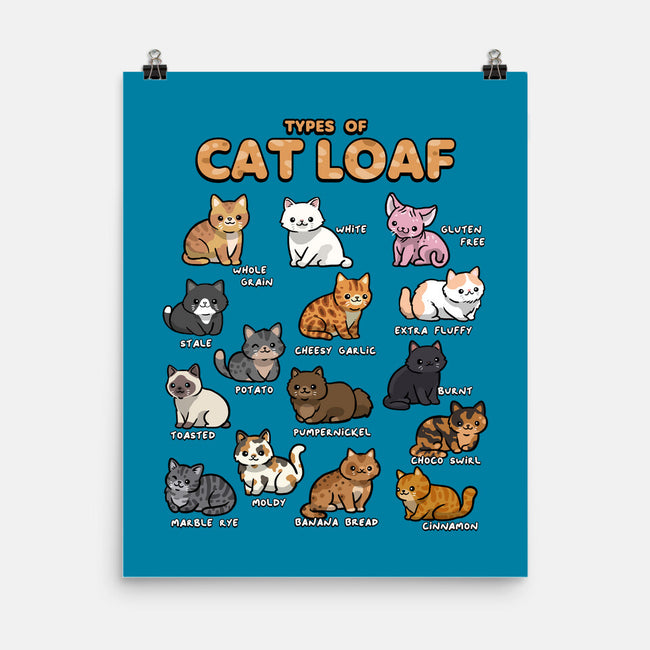 Types Of Cat Loaf-None-Matte-Poster-Wowsome