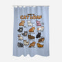 Types Of Cat Loaf-None-Polyester-Shower Curtain-Wowsome