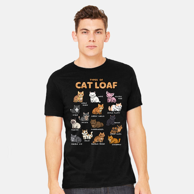 Types Of Cat Loaf-Mens-Heavyweight-Tee-Wowsome