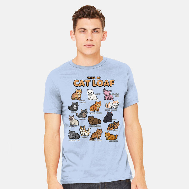 Types Of Cat Loaf-Mens-Heavyweight-Tee-Wowsome