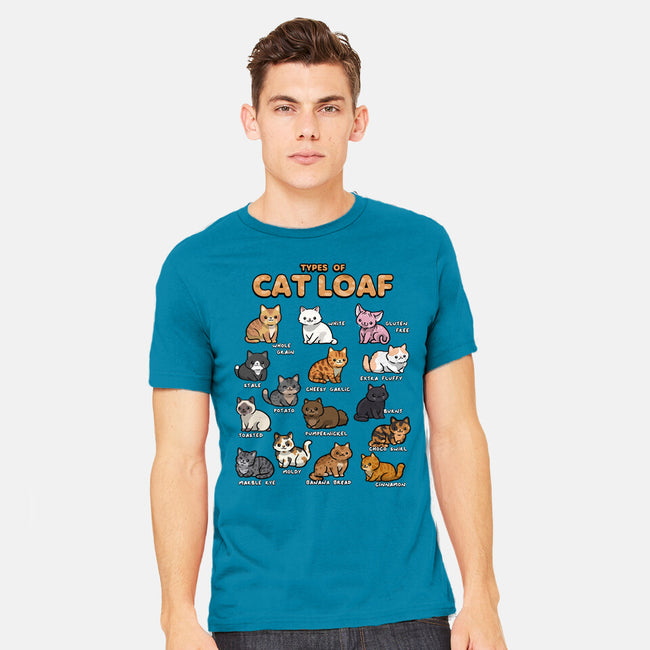 Types Of Cat Loaf-Mens-Heavyweight-Tee-Wowsome