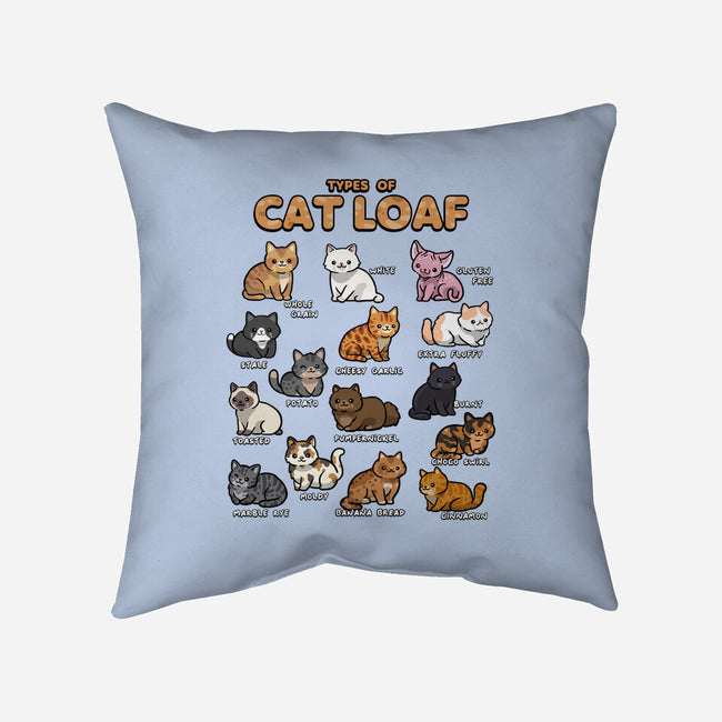 Types Of Cat Loaf-None-Removable Cover-Throw Pillow-Wowsome