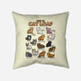 Types Of Cat Loaf-None-Removable Cover-Throw Pillow-Wowsome