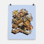 Cardboard Cats-None-Matte-Poster-Wowsome