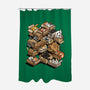 Cardboard Cats-None-Polyester-Shower Curtain-Wowsome