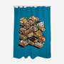 Cardboard Cats-None-Polyester-Shower Curtain-Wowsome