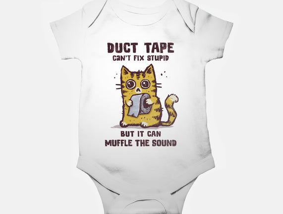 Duct Tape Can Muffle The Sound