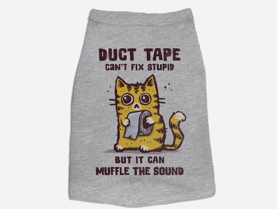 Duct Tape Can Muffle The Sound