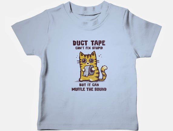 Duct Tape Can Muffle The Sound