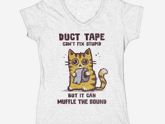 Duct Tape Can Muffle The Sound