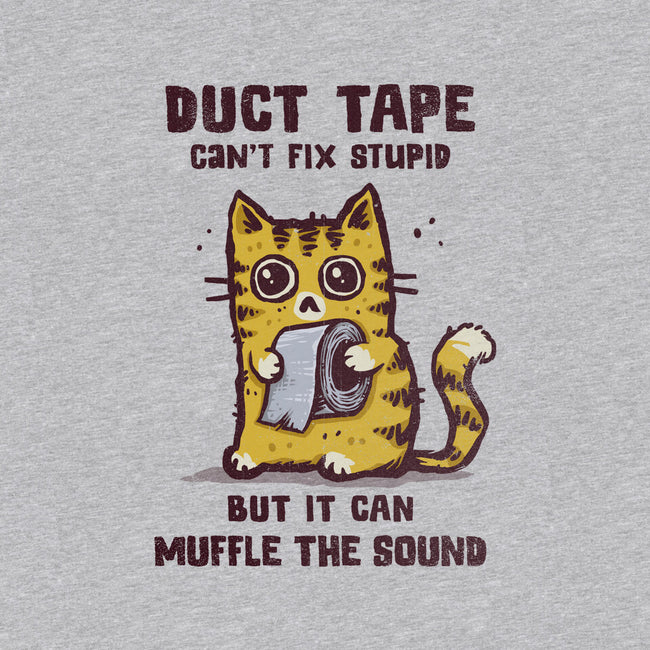 Duct Tape Can Muffle The Sound-Dog-Basic-Pet Tank-kg07