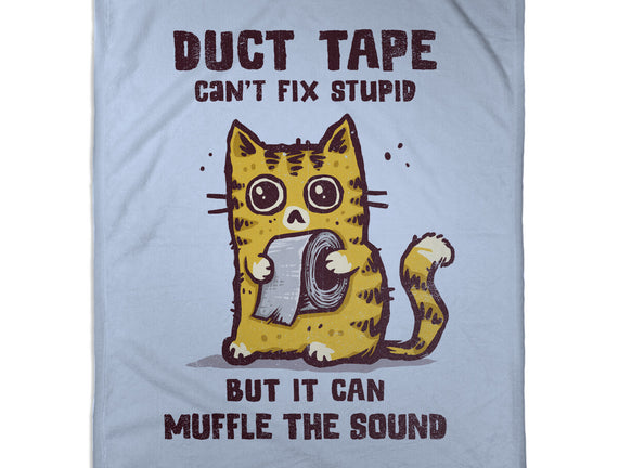 Duct Tape Can Muffle The Sound