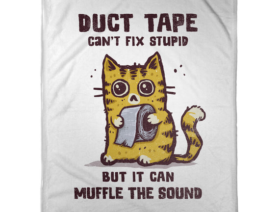 Duct Tape Can Muffle The Sound