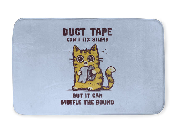 Duct Tape Can Muffle The Sound